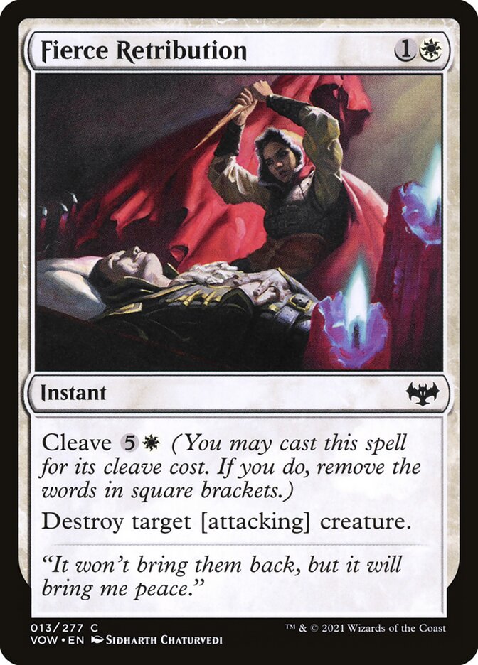Fierce Retribution card front