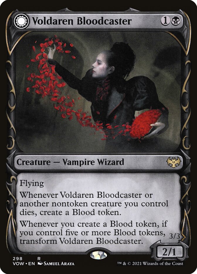 Voldaren Bloodcaster card front