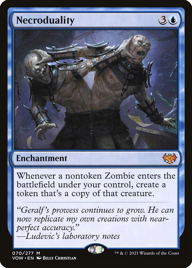 Necroduality card front