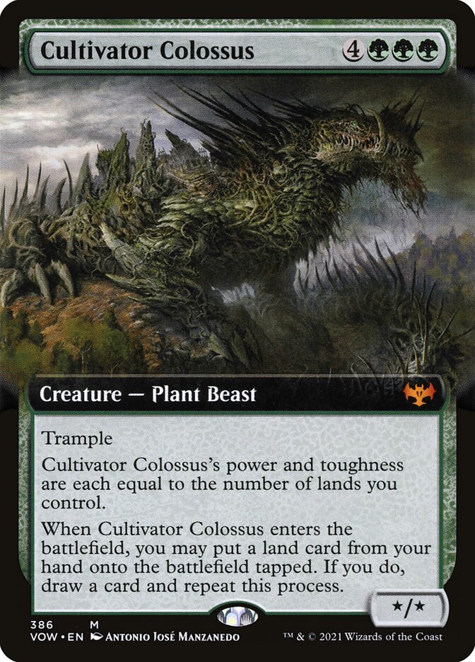 Cultivator Colossus card front
