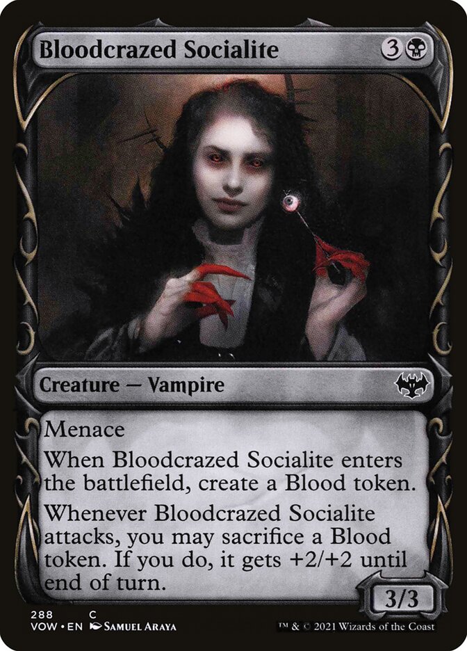Bloodcrazed Socialite card front