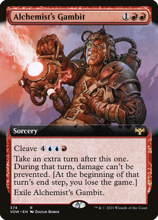 Alchemist's Gambit card front
