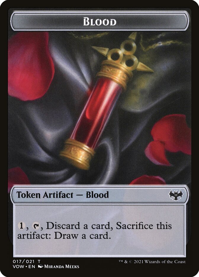 Blood card front