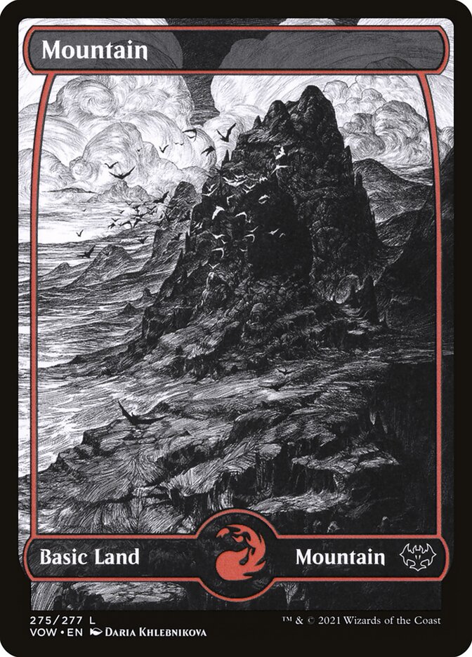 Mountain card front