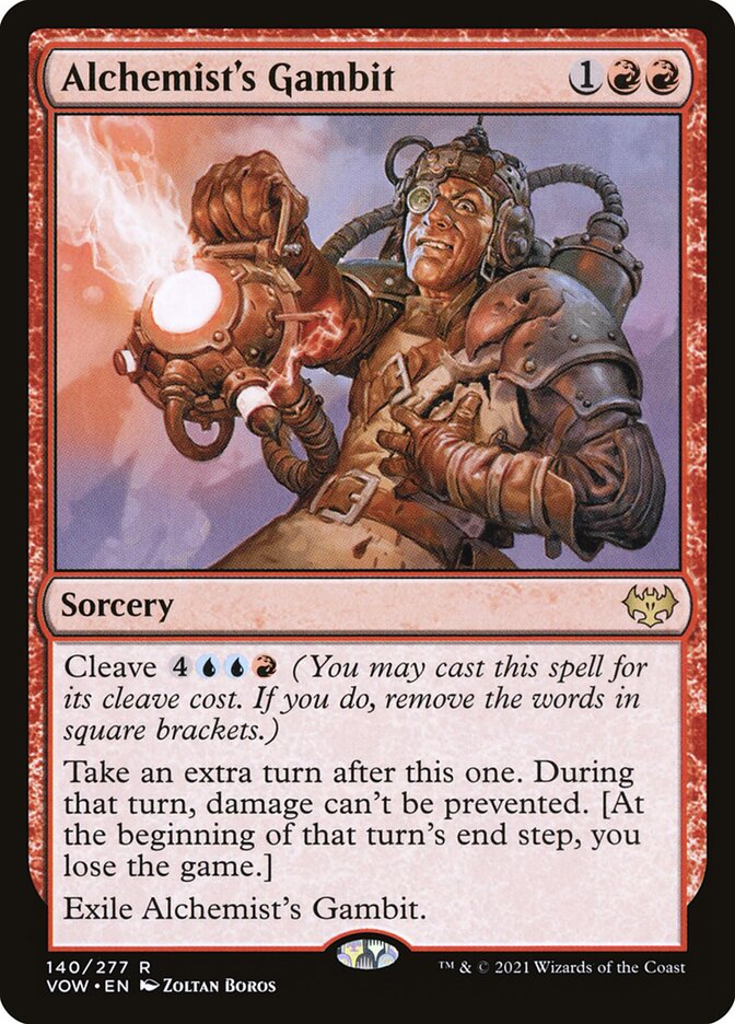 Alchemist's Gambit card front