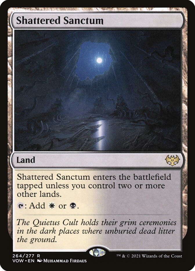 Shattered Sanctum card front