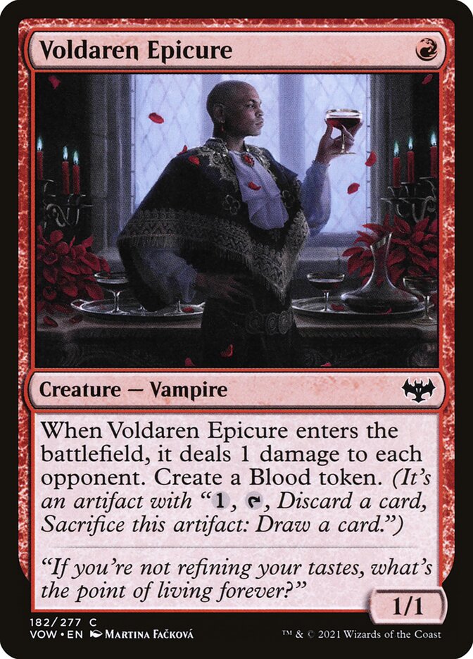 Voldaren Epicure card front