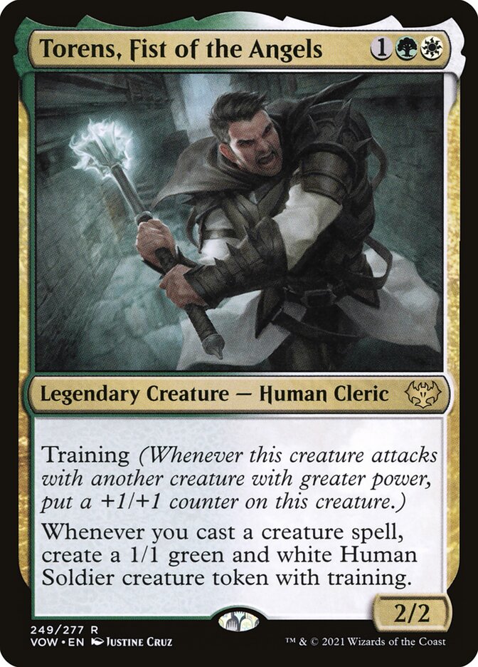 Torens, Fist of the Angels card front