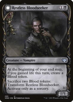 Restless Bloodseeker // Bloodsoaked Reveler