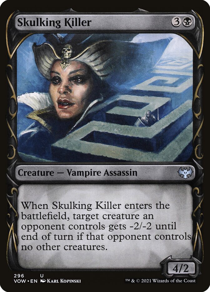 Skulking Killer card front