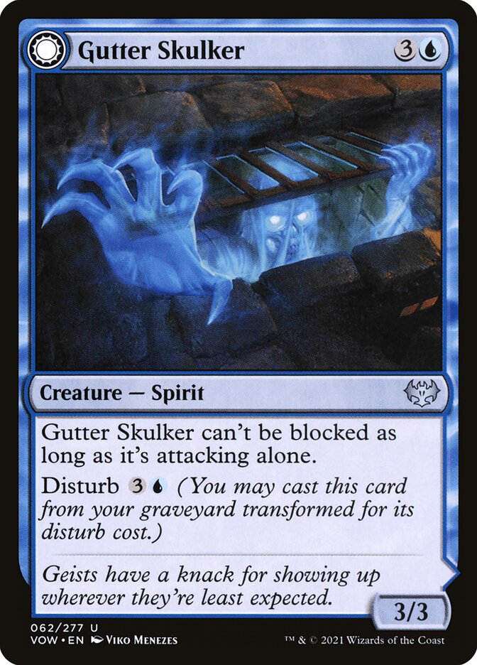 Gutter Skulker card front
