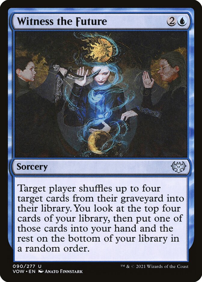 Witness the Future card front