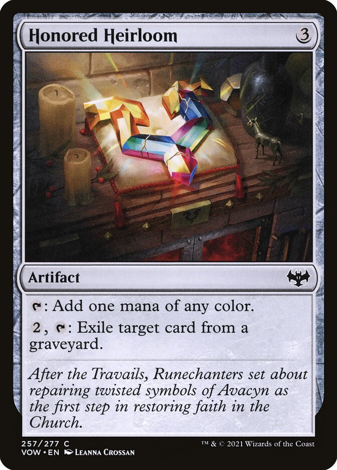 Honored Heirloom card front