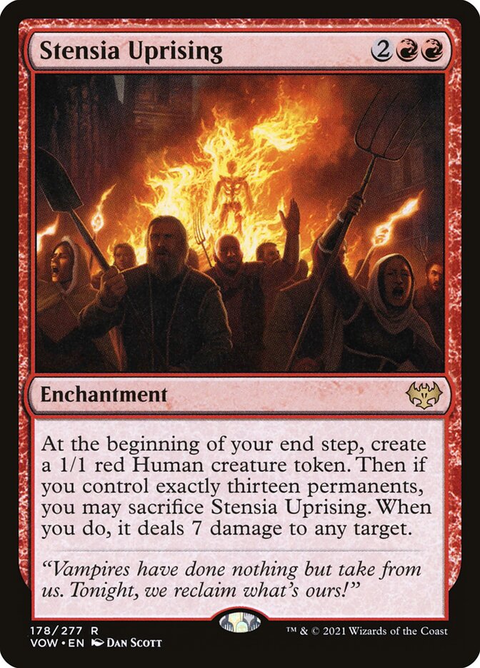 Stensia Uprising card front