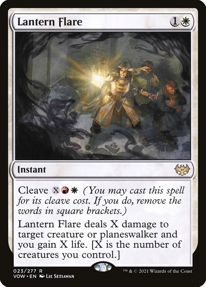 Lantern Flare card front