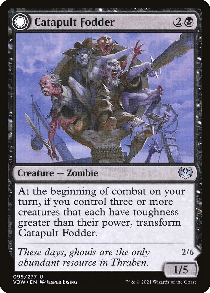 Catapult Fodder card front