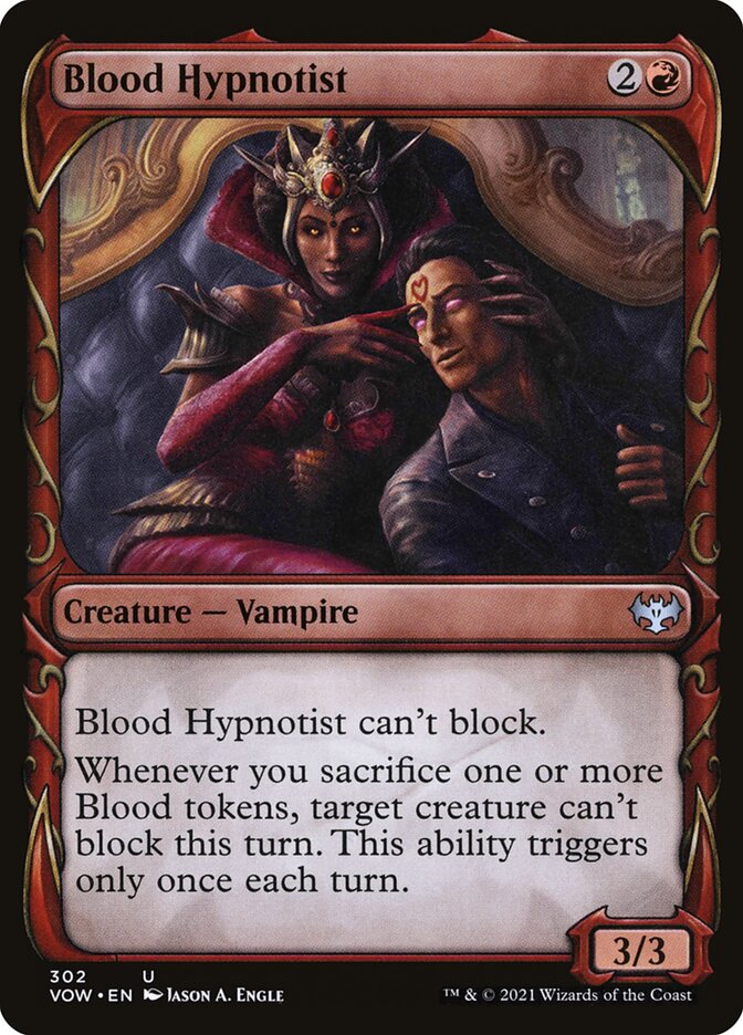 Blood Hypnotist card front