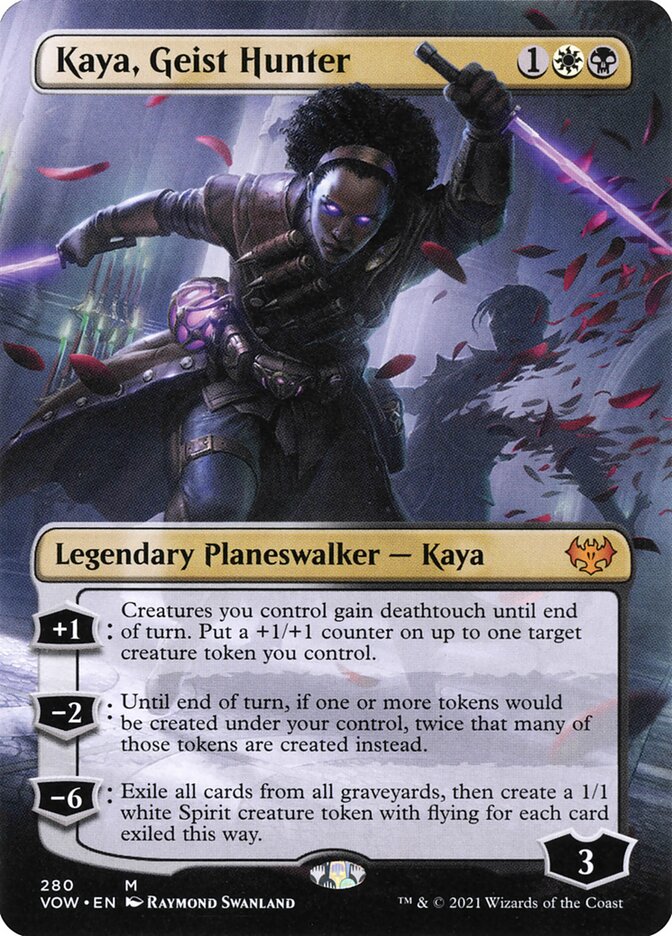 Kaya, Geist Hunter card front