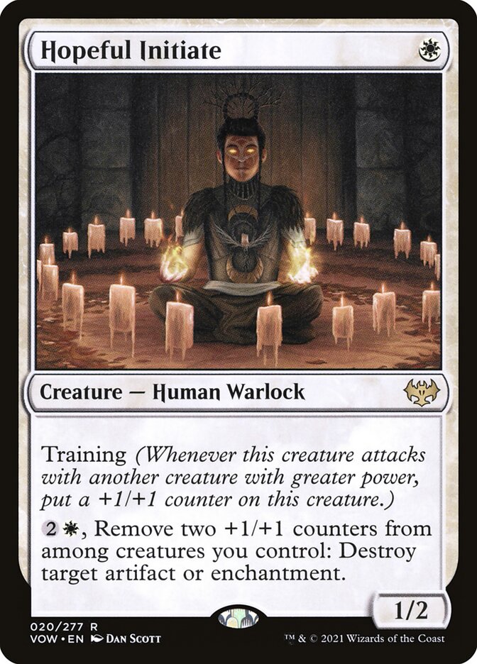 Hopeful Initiate card front