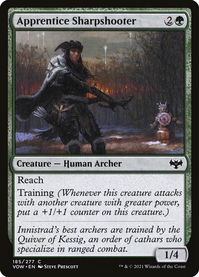 Apprentice Sharpshooter card front