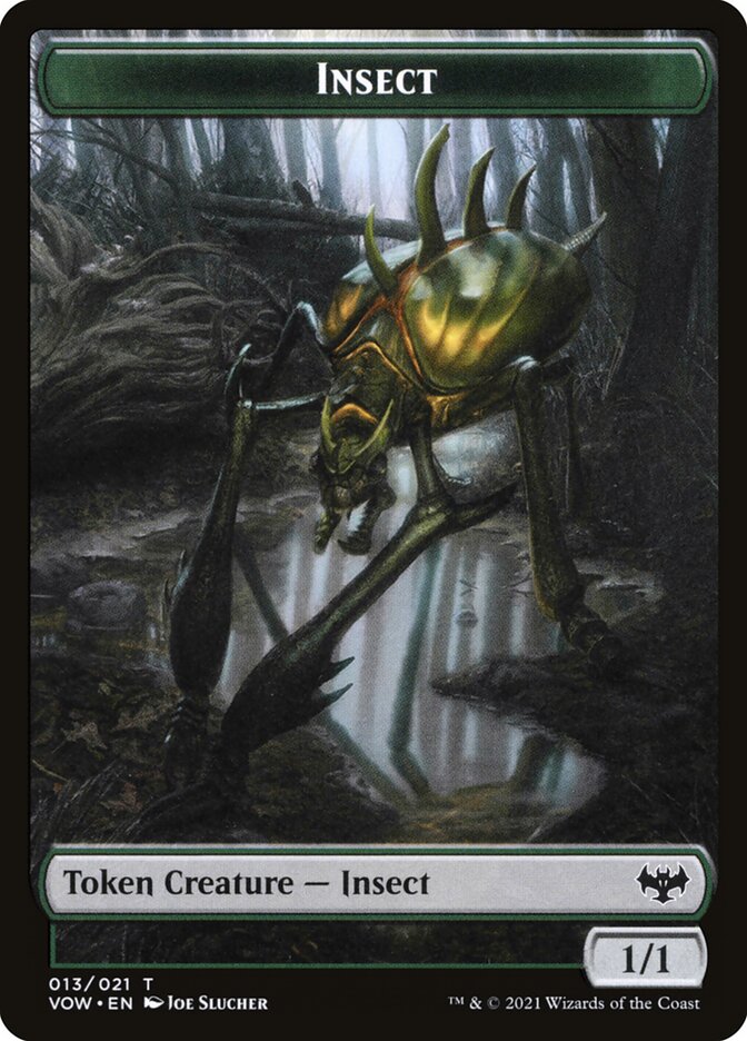Insect card front