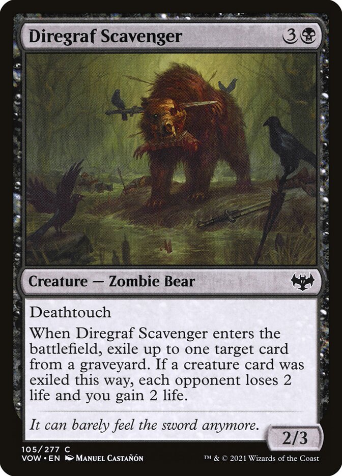 Diregraf Scavenger card front