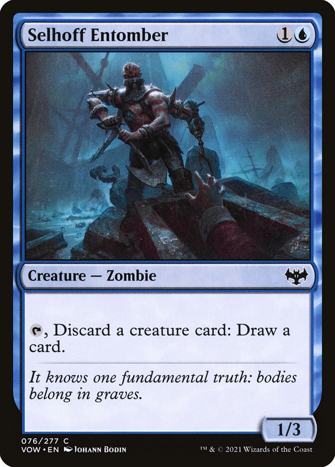 Selhoff Entomber card front