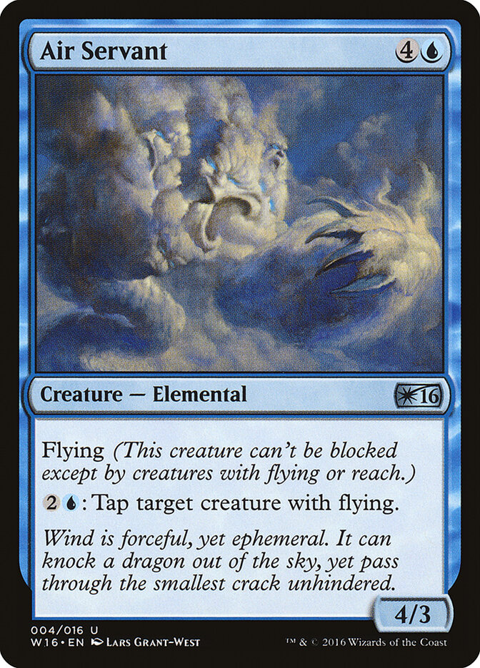 Air Servant card front