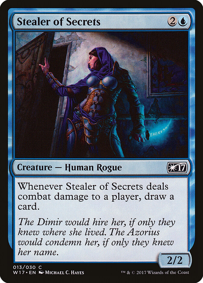 Stealer of Secrets card front