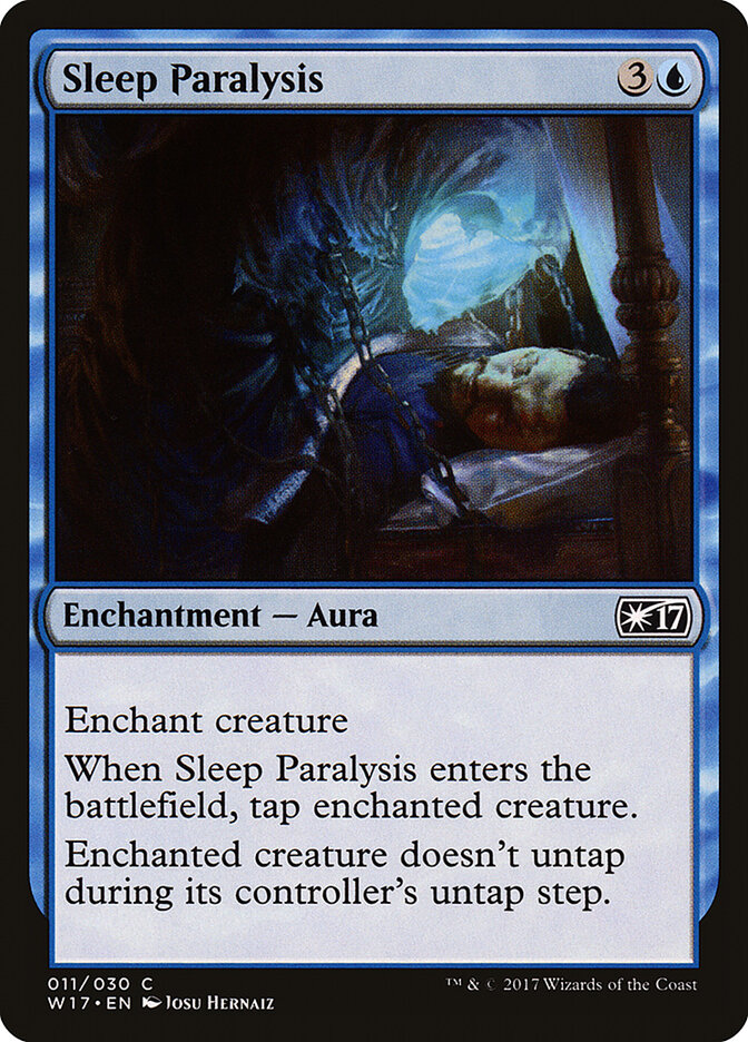 Sleep Paralysis card front