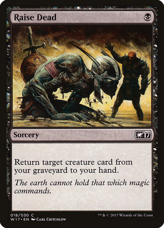 Raise Dead card front