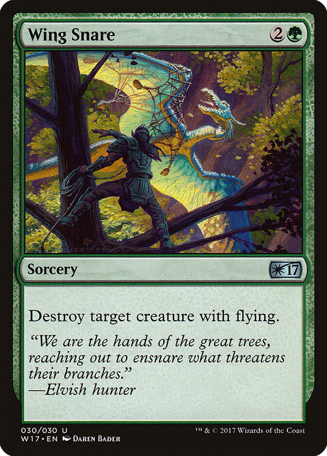 Wing Snare card front