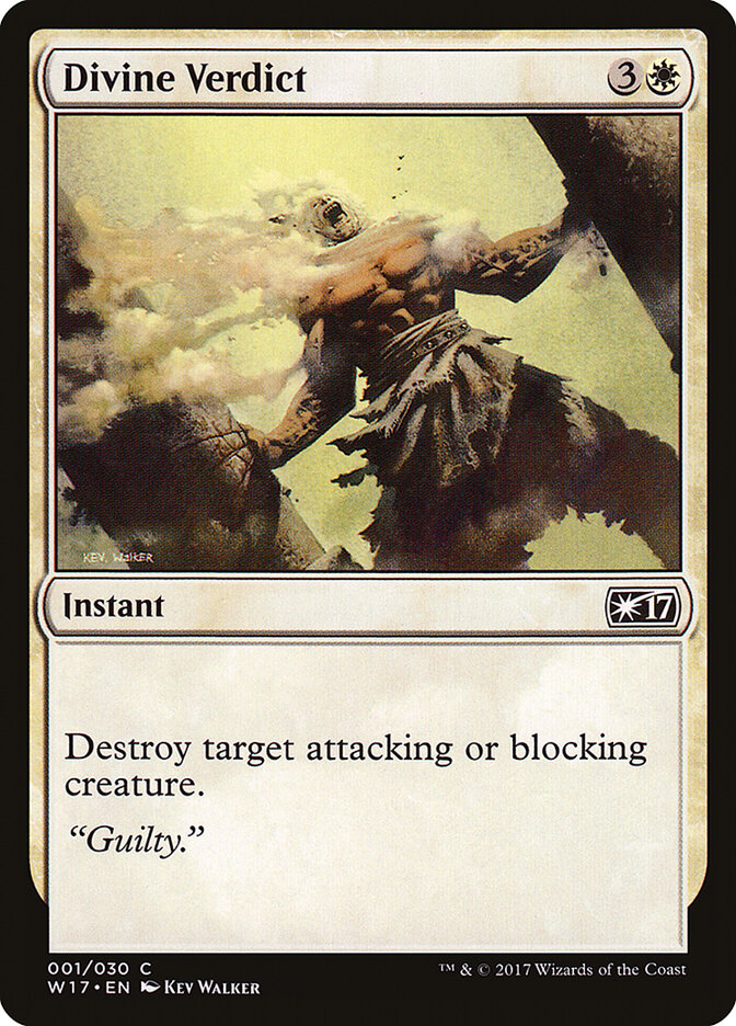 Divine Verdict card front