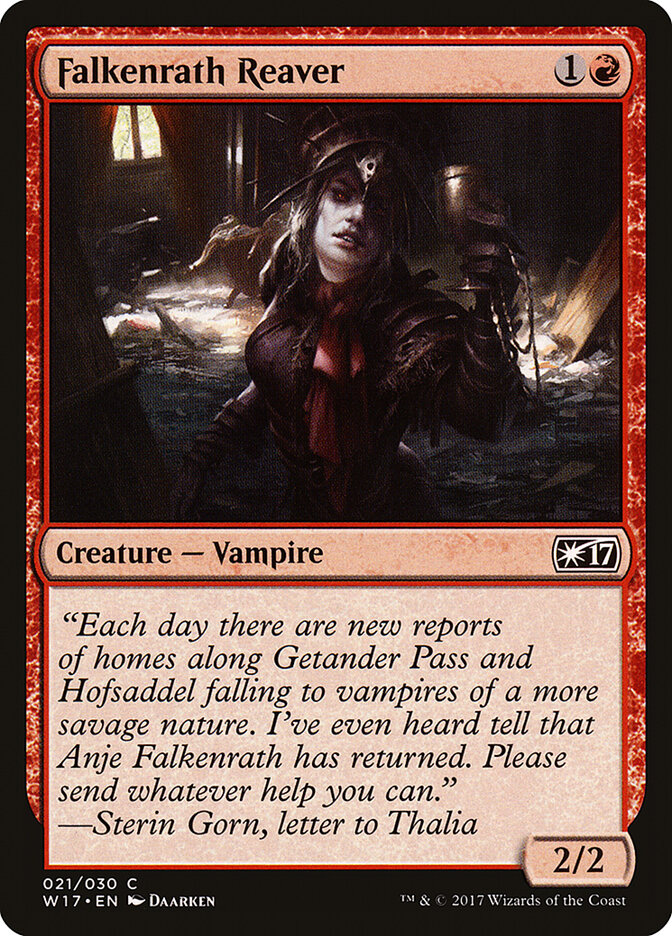 Falkenrath Reaver card front