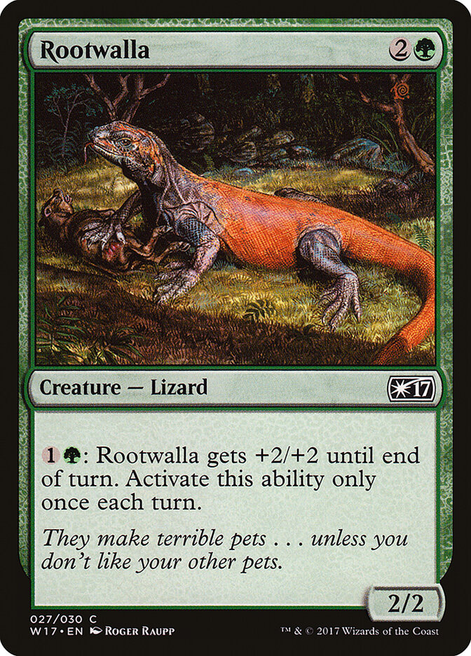 Rootwalla card front