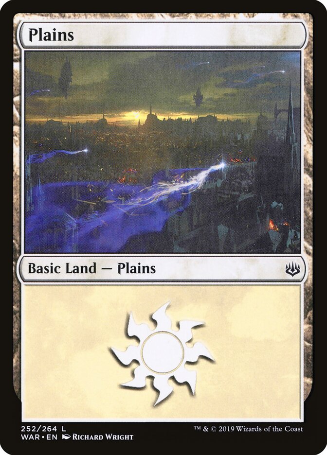 Plains card front