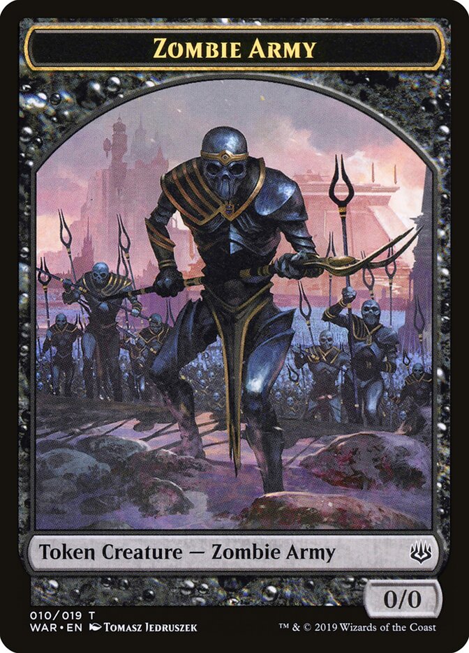 Zombie Army card front