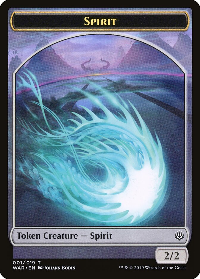 Spirit card front