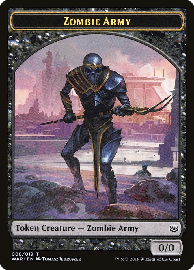 Zombie Army card front
