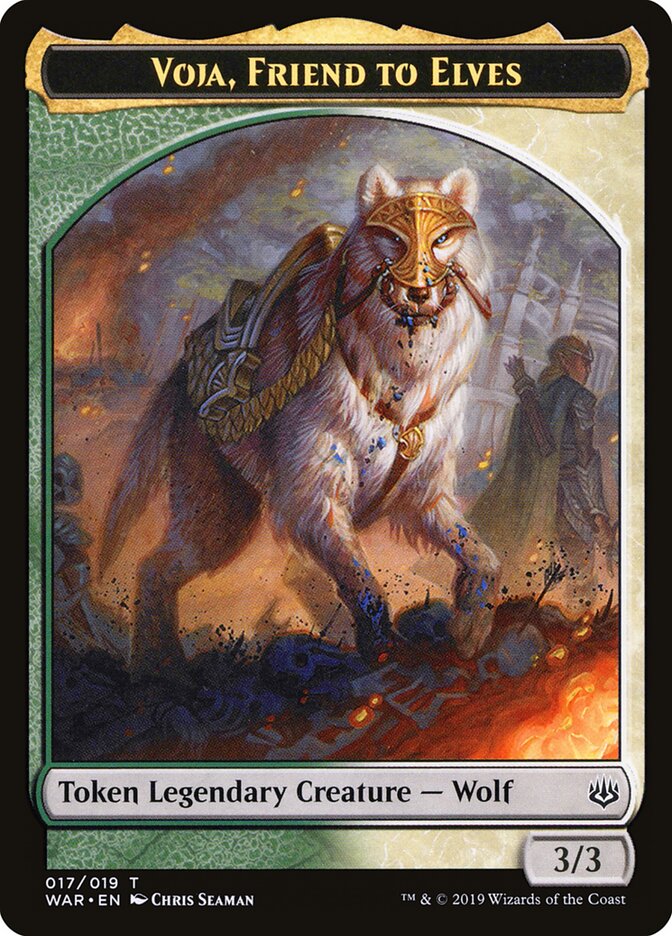 Voja, Friend to Elves card front