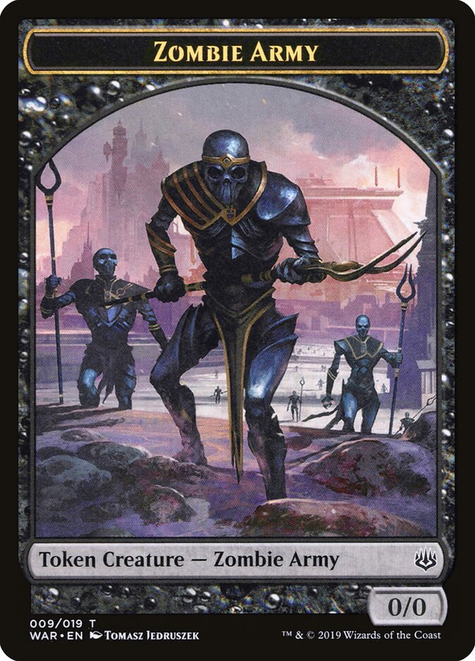 Zombie Army card front