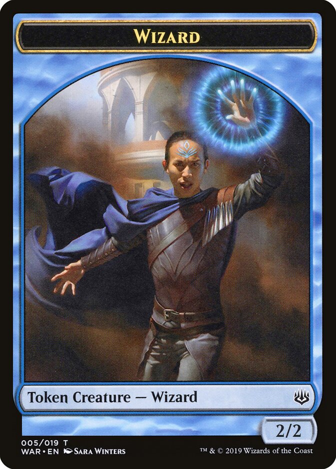 Wizard card front