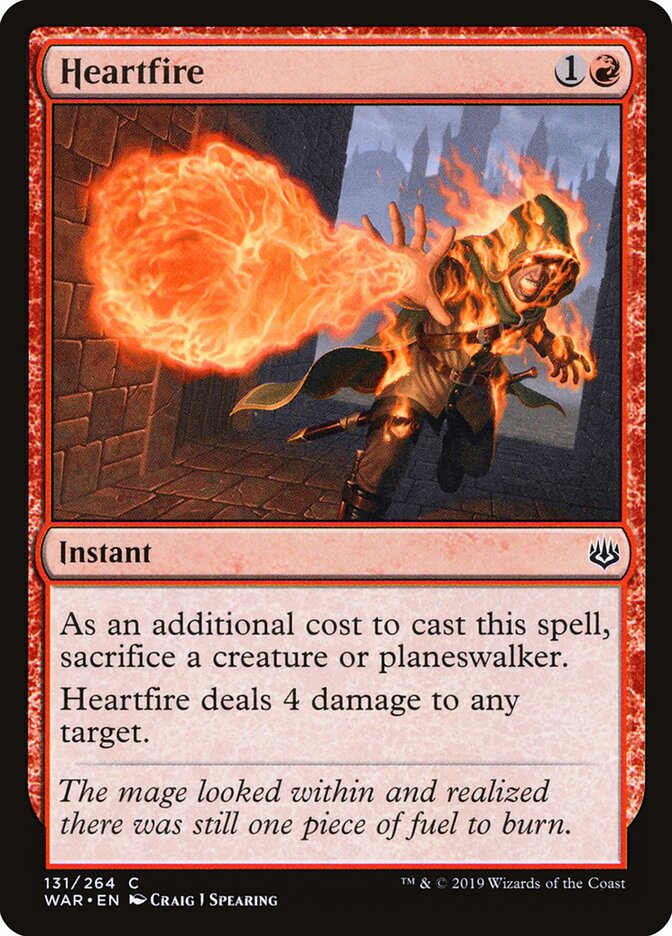 Heartfire card front