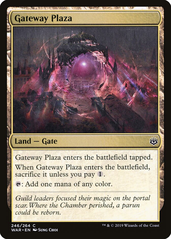 Gateway Plaza card front
