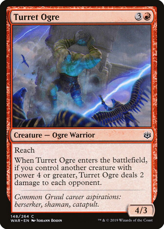 Turret Ogre card front