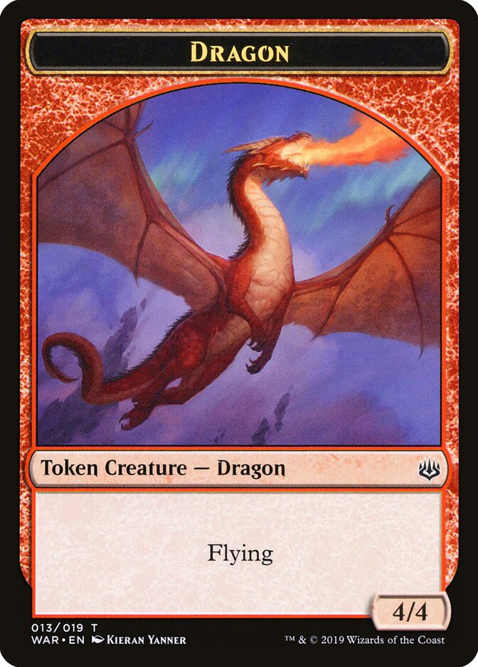 Dragon card front
