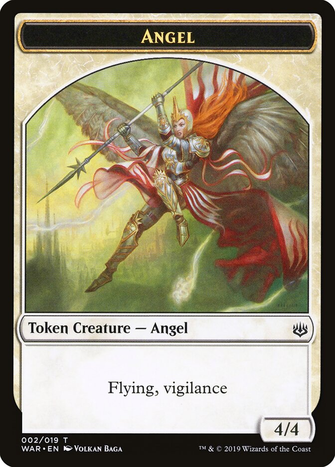 Angel card front