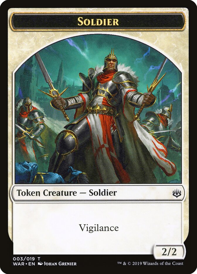 Soldier card front