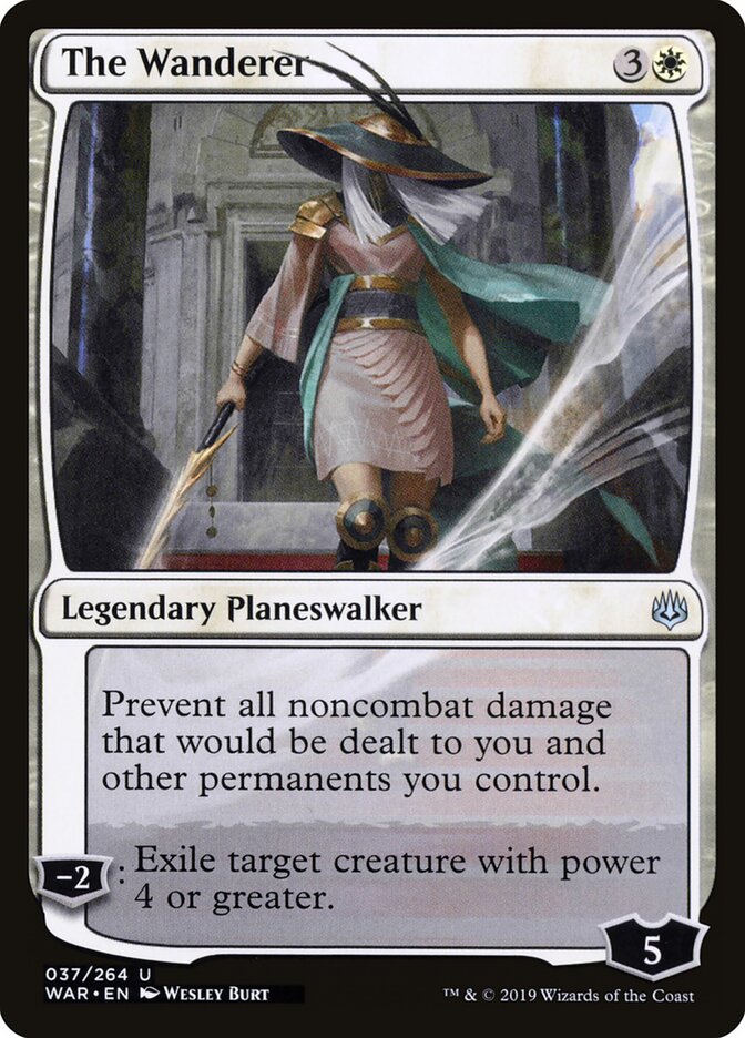 The Wanderer card front