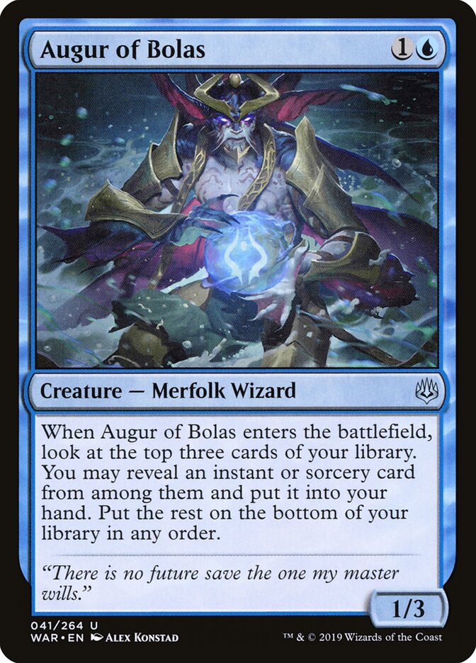 Augur of Bolas card front